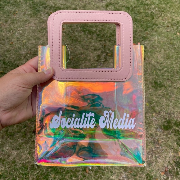 NEW Socialite Media Psychedelic Reusable Gift Bag / Purse - Picture 1 of 4